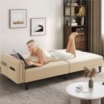 Yaheetech Modern 3-Seater Click-Clack Sofa Couch