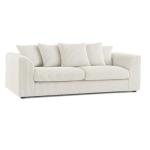 Luxor Soft Jumbo Cord Sofa Set - Cream