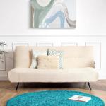 Bravich Cirrus Cream Sofa Bed - Space Saving Design