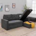 Panana Corner Sofa Bed with Storage Chaise