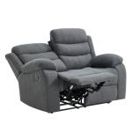 Boston Fabric Recliner Sofa and Armchair Set