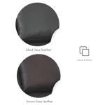 Faux Leather 2-Seater Sofa in Black or Brown