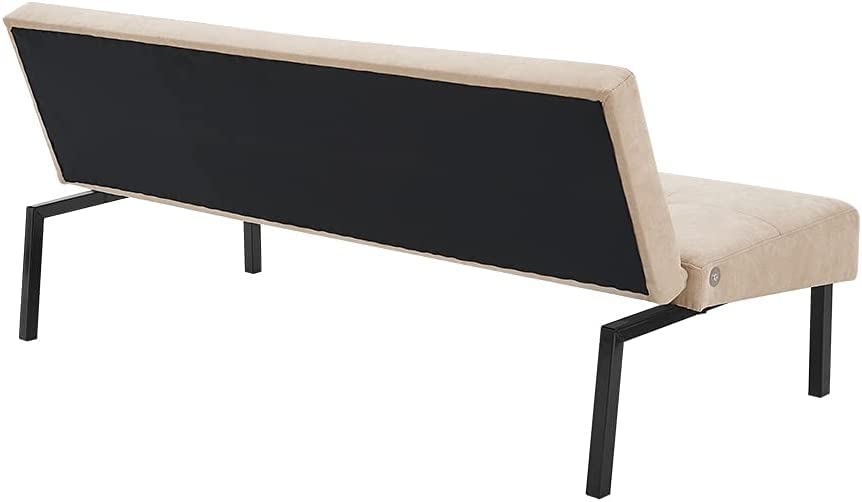 Panana 3-Seater Click Clack Fabric Sofa Bed