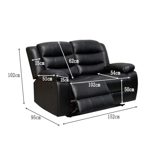 Roma Cream Leather Recliner Sofa Suite