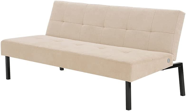 Panana 3-Seater Click Clack Fabric Sofa Bed