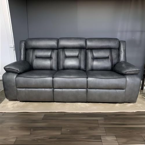 Electric Recliner 3+2 Seater Sofa in Grey