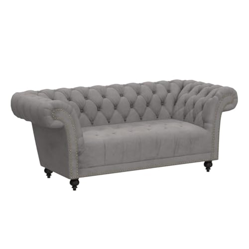 Handmade Chesterfield Velvet Sofa - 1.5, 2, 3 Seater