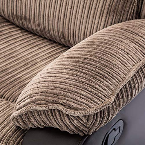 Postana High Back Recliner Sofa Set - Brown