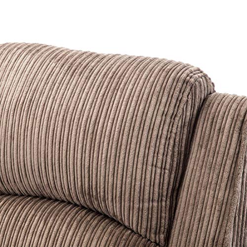 Postana High Back Recliner Sofa Set - Brown