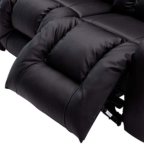 Caesar Electric High Back Leather Recliner Sofa Set