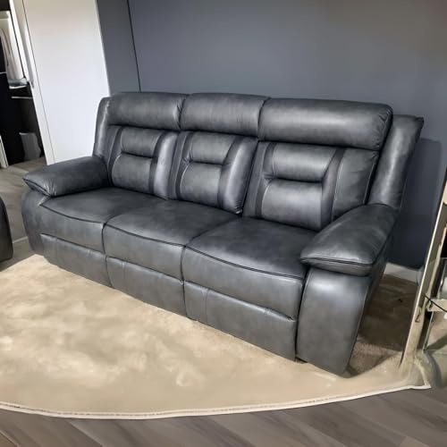 Electric Recliner 3+2 Seater Sofa in Grey