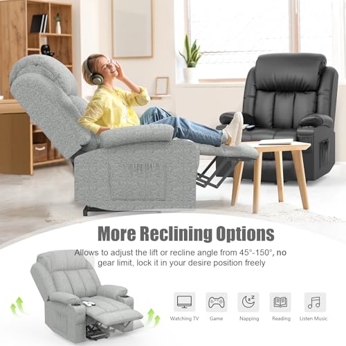 YONISEE Massage Recliner Chair with USB and Storage