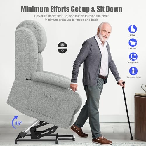 YONISEE Massage Recliner Chair with USB and Storage