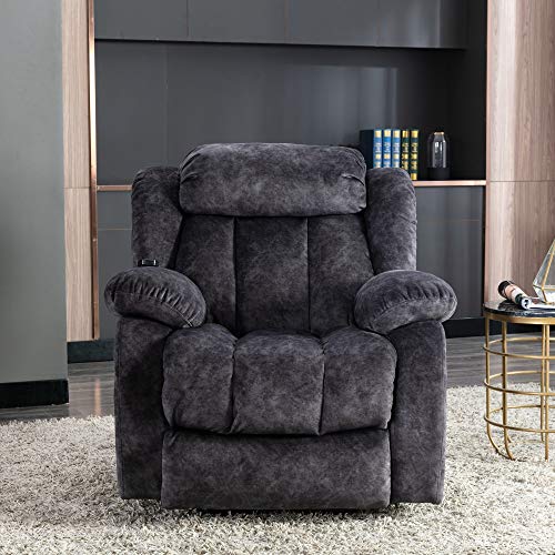 BTM Power Massage Lift Recliner Chair - Gray
