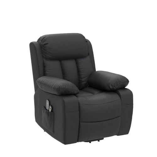 Blisswood Electric Massage Leather Recliner Armchair