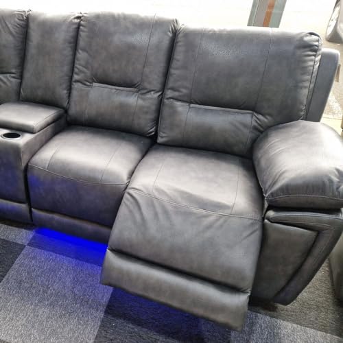Sara Electric Recliner Corner Sofa with USB Ports
