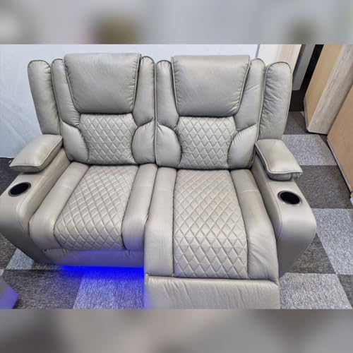 Orlando Electric Recliner Sofa with Cupholders