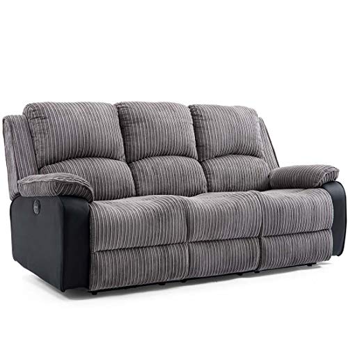 Postana Electric High Back Jumbo Recliner Sofa Set