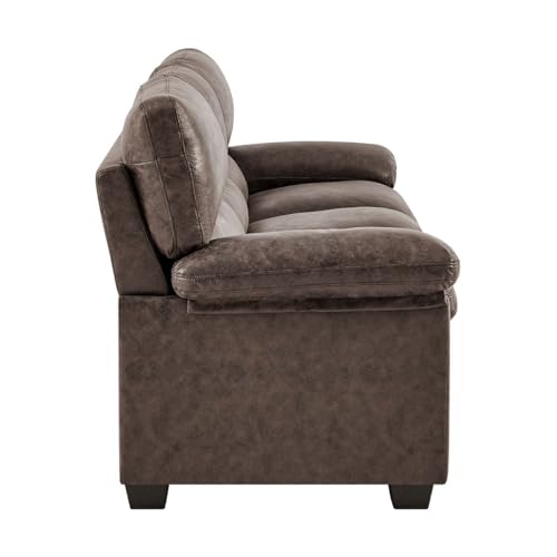 Bravich Oxford Dark Brown 3-Seater Sofa