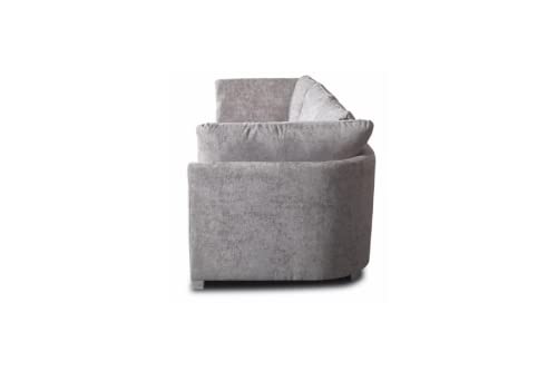 Alaska Grey L/U Shaped Corner Sofa Set