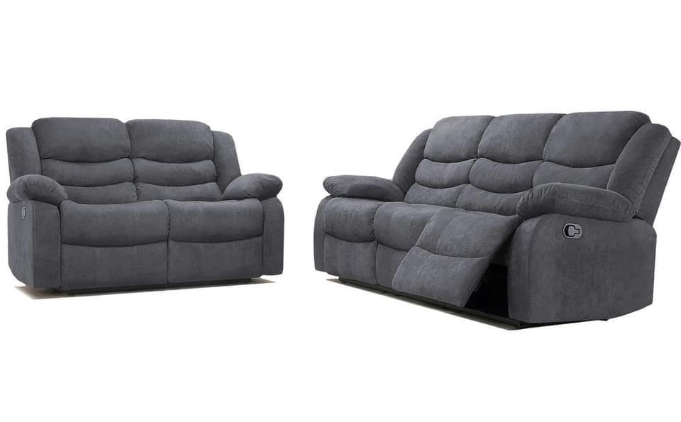 Brit Signature Roma Fabric Recliner Sofa Set