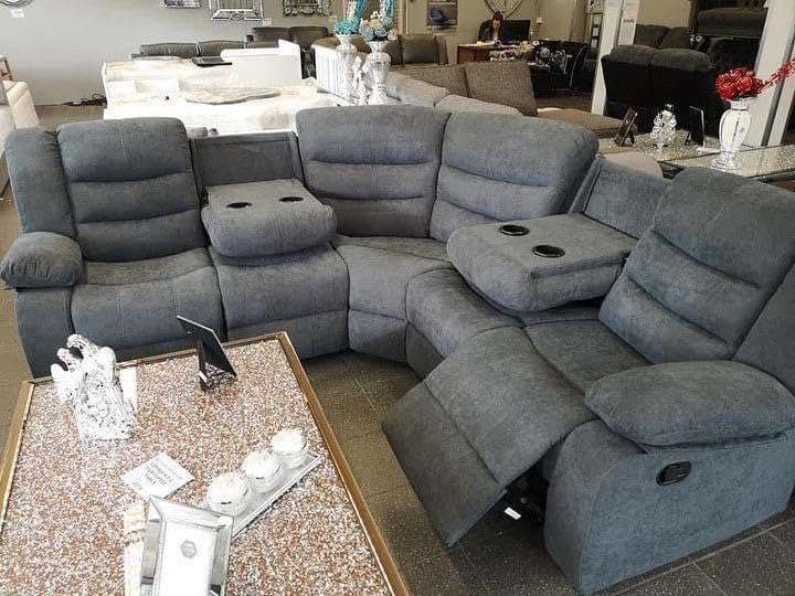 Roma Fabric Corner Sofa - Brit Signature Design