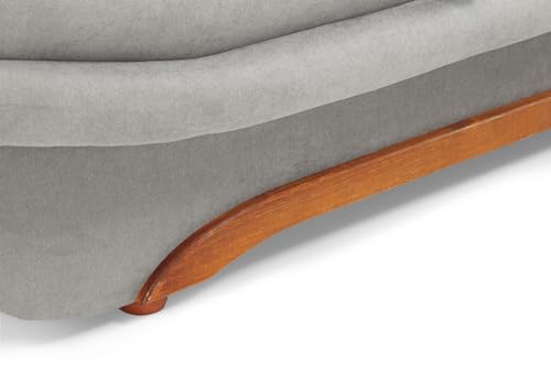 Weronika 3-Seater Sofabed with Storage - Grey