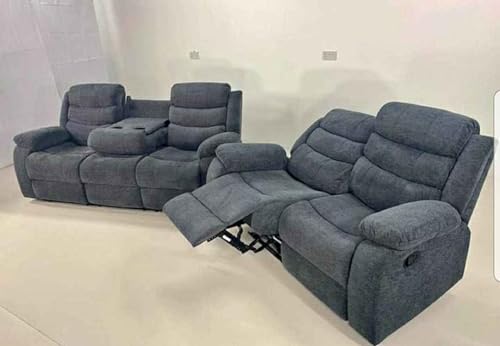 Brit Signature Roma Fabric Recliner Sofa Set