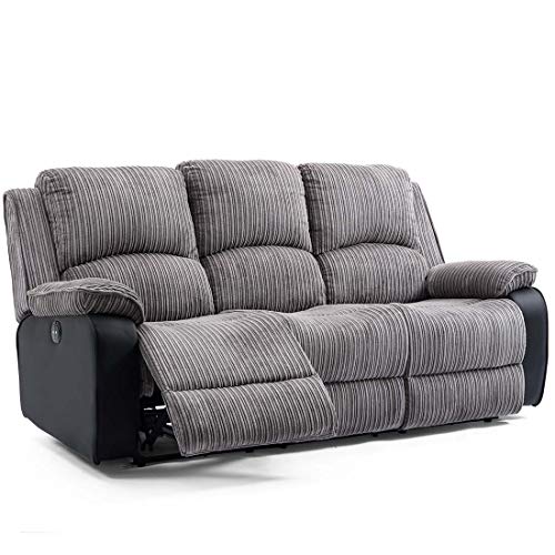 Postana Electric High Back Jumbo Recliner Sofa Set