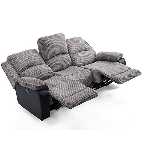 Postana Electric High Back Jumbo Recliner Sofa Set