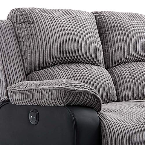 Postana Electric High Back Jumbo Recliner Sofa Set