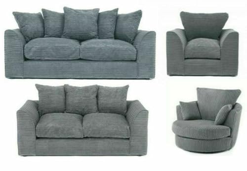 Jumbo Corner Sofa Set in 6 Colors