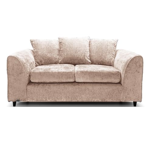 Modern Monaco Chenille Beige Sofa Set 3 + 2