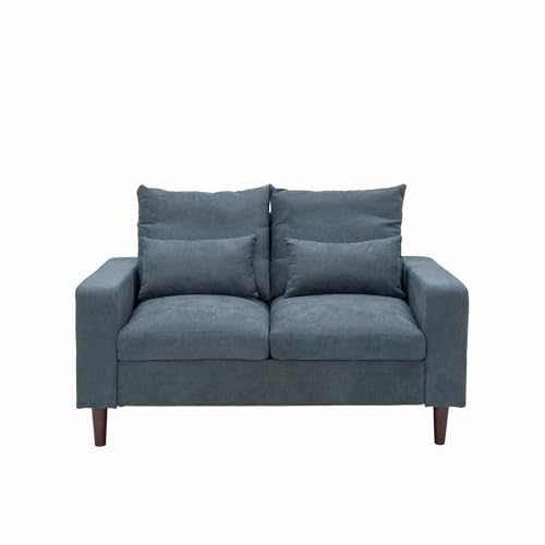 Panana Grey 2-Seater Sofa with Footstool and Cushions