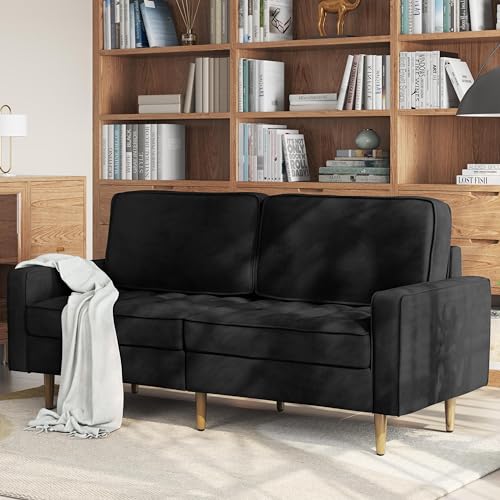 yaheetech-2-seater-velvet-fabric-futon-sofa-modern-tufted-loveseat-couch-settee-with-gold-metal-legs-for-small-space-condos-office-bedroom-black-7371.jpg