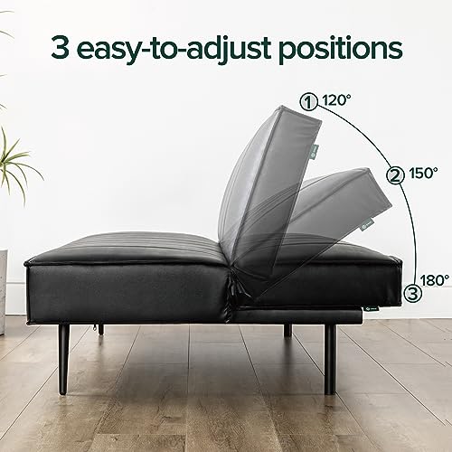 Zinus Quinn Dark Grey 2-in-1 Sofa Bed