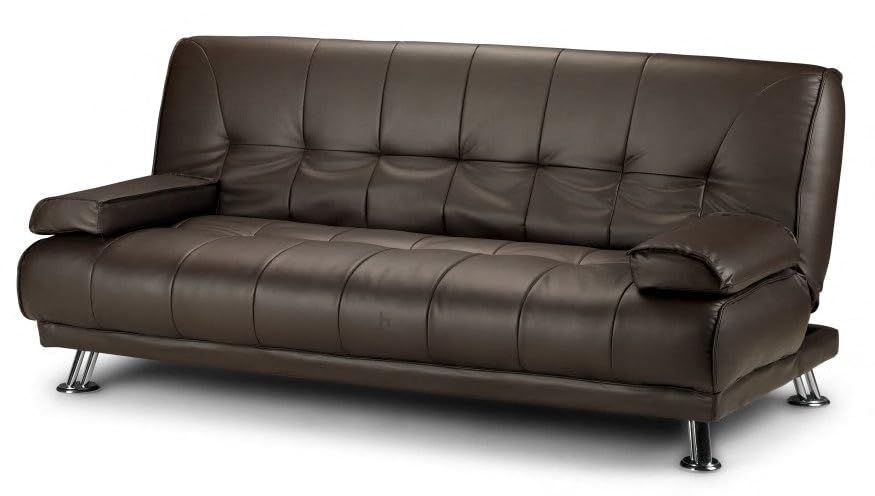Montana 3-Seater Faux Leather Sofa Bed