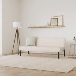 Panana 3-Seater Click Clack Fabric Sofa Bed