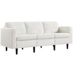 Modern 3-Seater Fabric Sofa for Any Room
