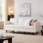 Modern 3-Seater Fabric Sofa for Any Room