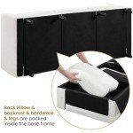 Modern 3-Seater Fabric Sofa for Any Room