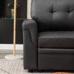 L-Shaped Corner Sofa Bed with Storage Chaise