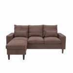 Panana Linen 3-Seater Sofa with Reversible Chaise