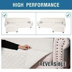 Waterproof Reversible Sofa Cover for Pets - Beige