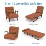 Convertible 4-in-1 Folding Sofa Bed Lounge