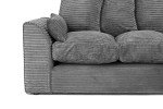 Jumbo Dylan Corner Seater Sofa in Grey