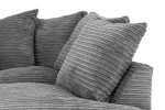 Jumbo Dylan Corner Seater Sofa in Grey