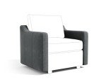 Modular Dark Grey Sofa with Slope Armrests