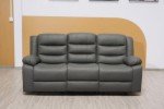 Modern Roma Recliner Bonded Leather Sofa Set