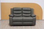 Modern Roma Recliner Bonded Leather Sofa Set